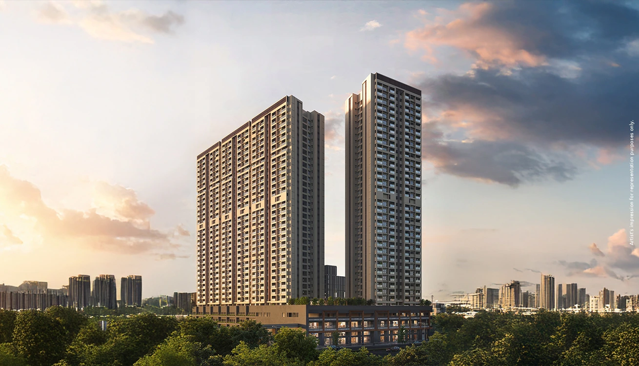 Godrej Elaris Mundhwa-Magarpatta Pune - Luxury Tower Elevation & Architecture